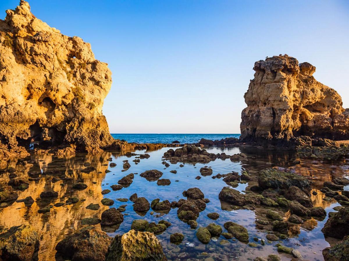 Luxury Apart Wstunning Sea Views, Walk Beach Albufeira Luaran gambar